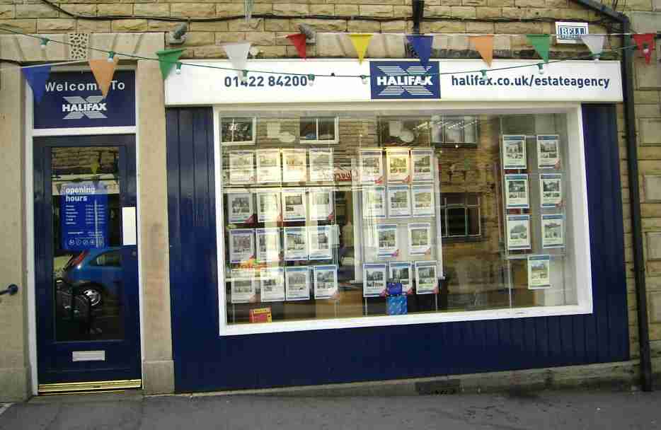 halifax estate agents logo. Halifax